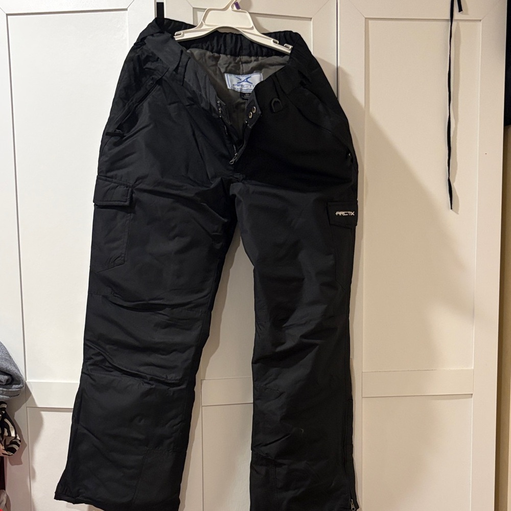 Arctix Men's Black Cargo Snow Pants